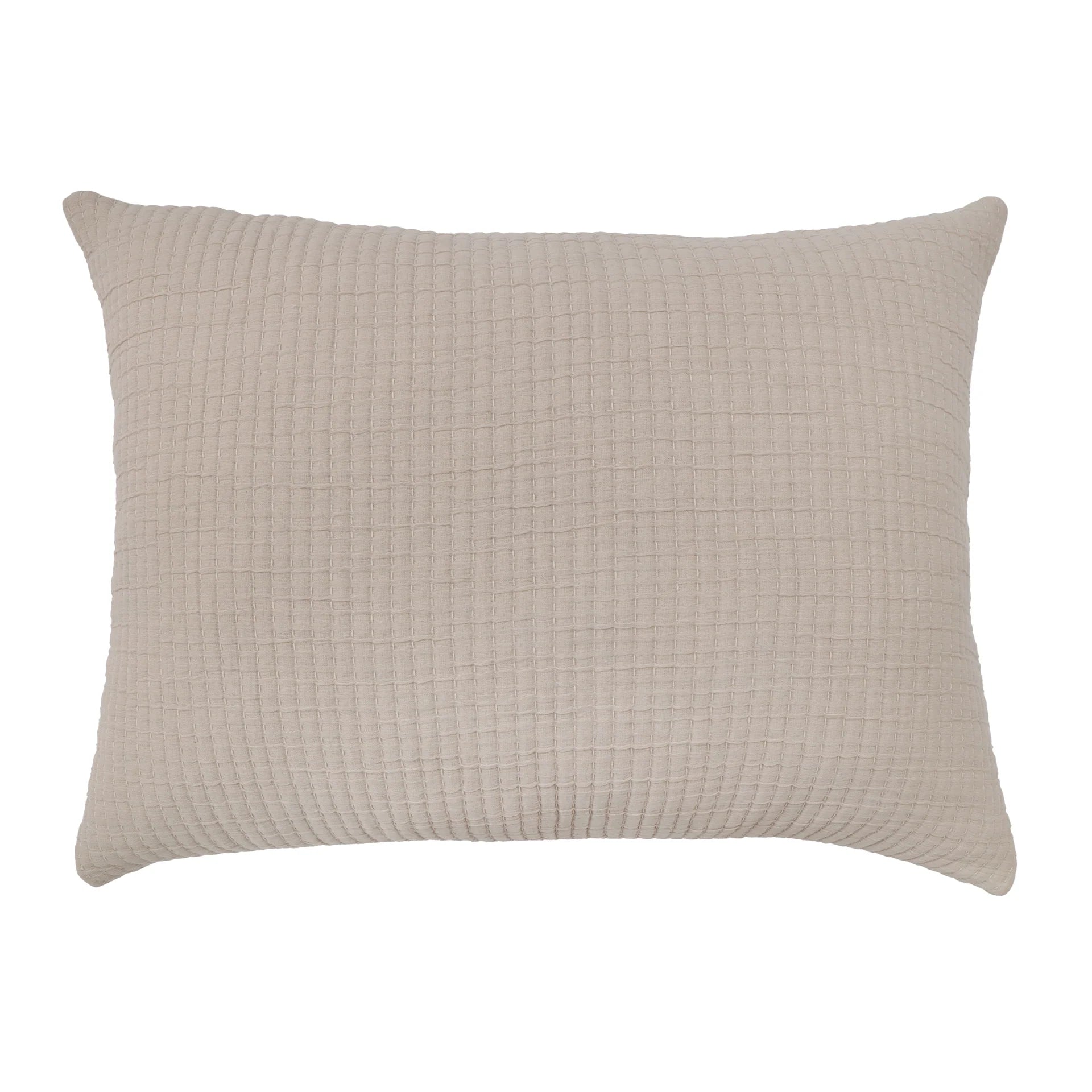 Pom Pom at Home Vancouver Natural Big Pillow with Insert  ~ 28 x 36 - Image 1