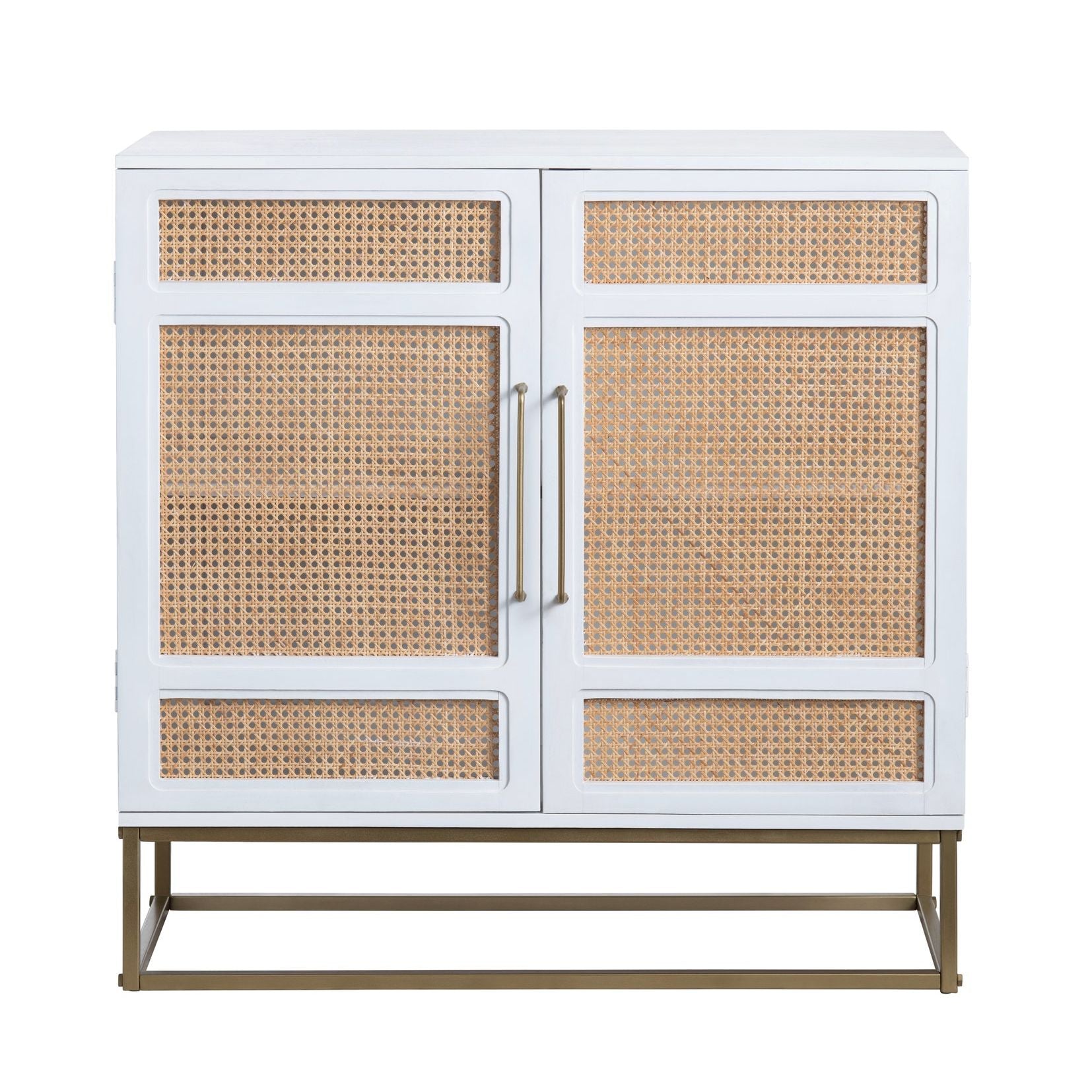 Crestview Collection Biscayne White Coastal Cabinet - Image 3