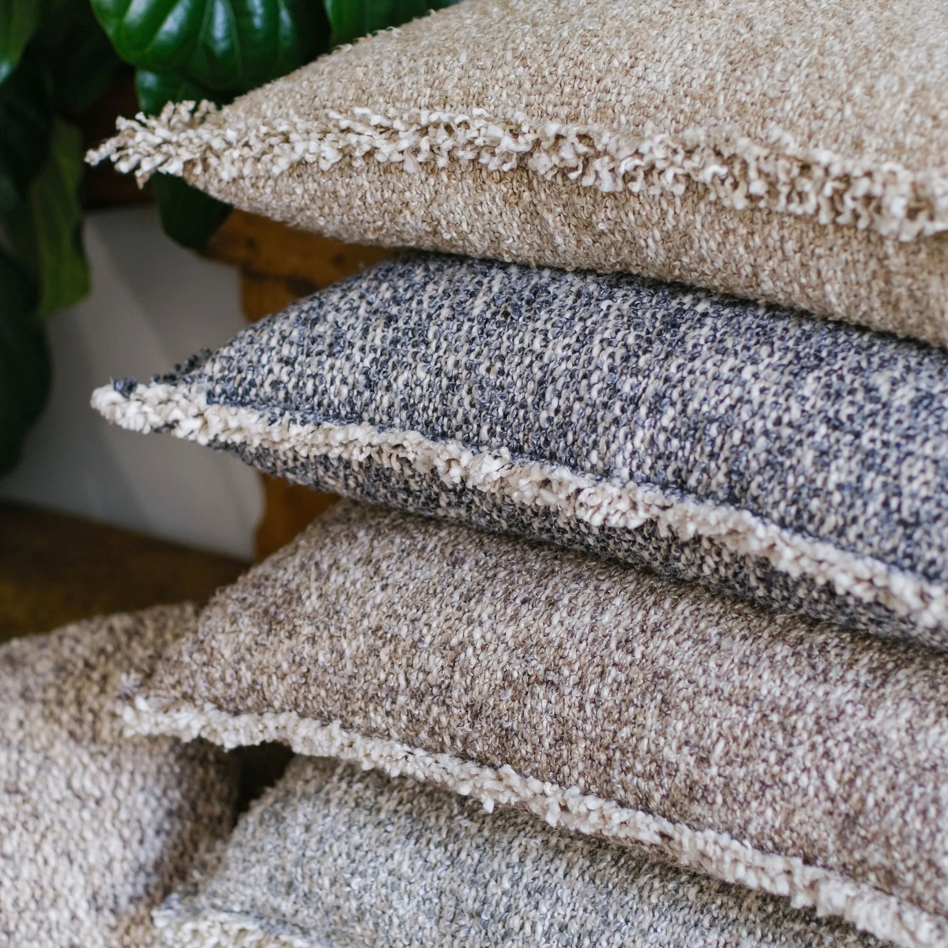 Pom Pom at Home Brentwood Big Pillow with Insert ~ 28 x 36 ~ Available in 4 Colors - Image 1