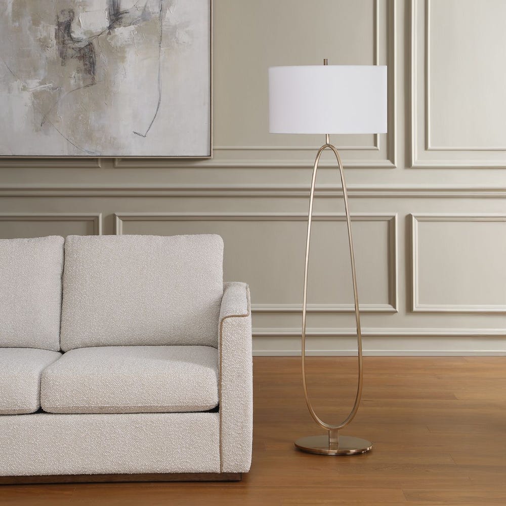 Uttermost Tordin Hollow Oval Silhouette Floor Lamp - Image 3