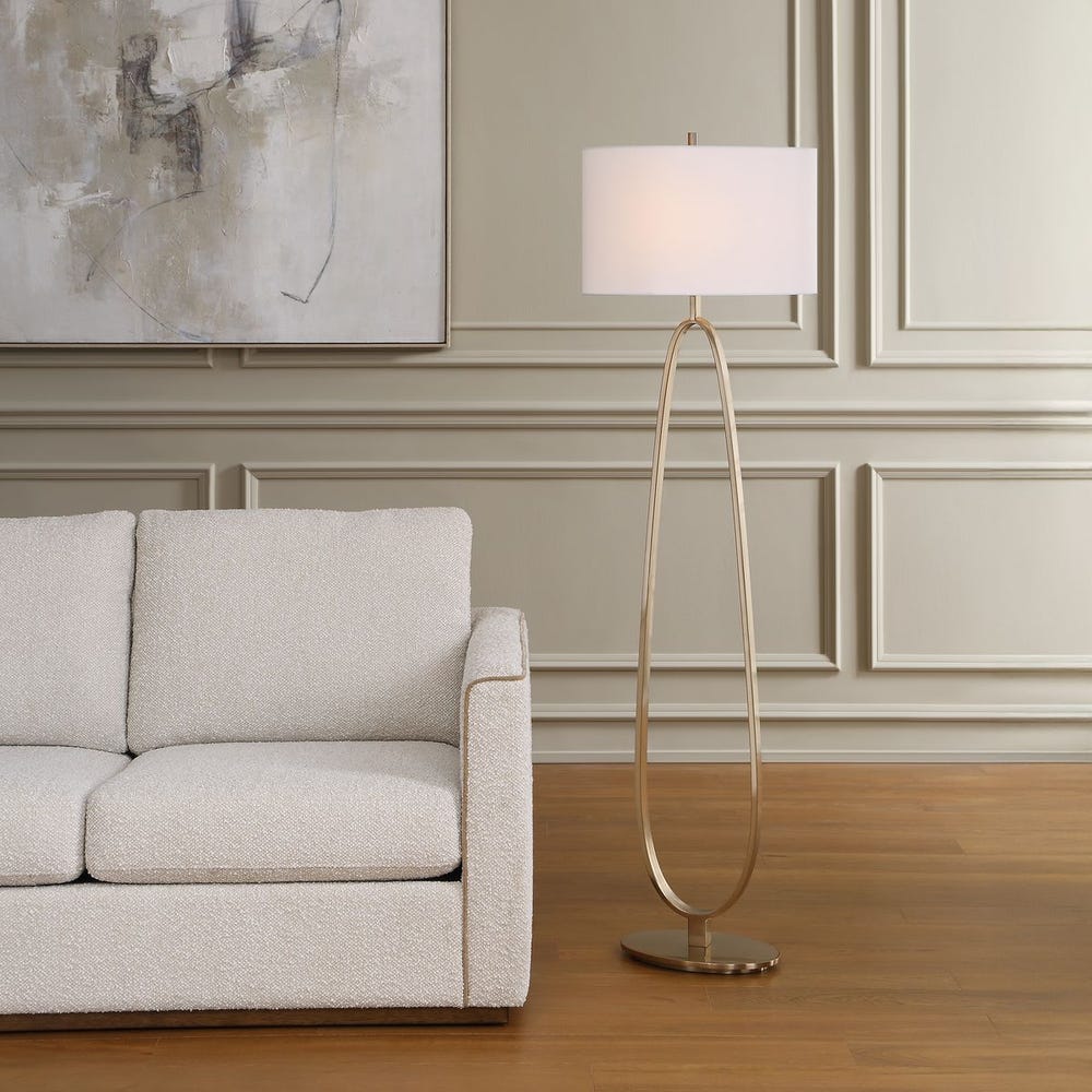 Uttermost Tordin Hollow Oval Silhouette Floor Lamp - Image 2