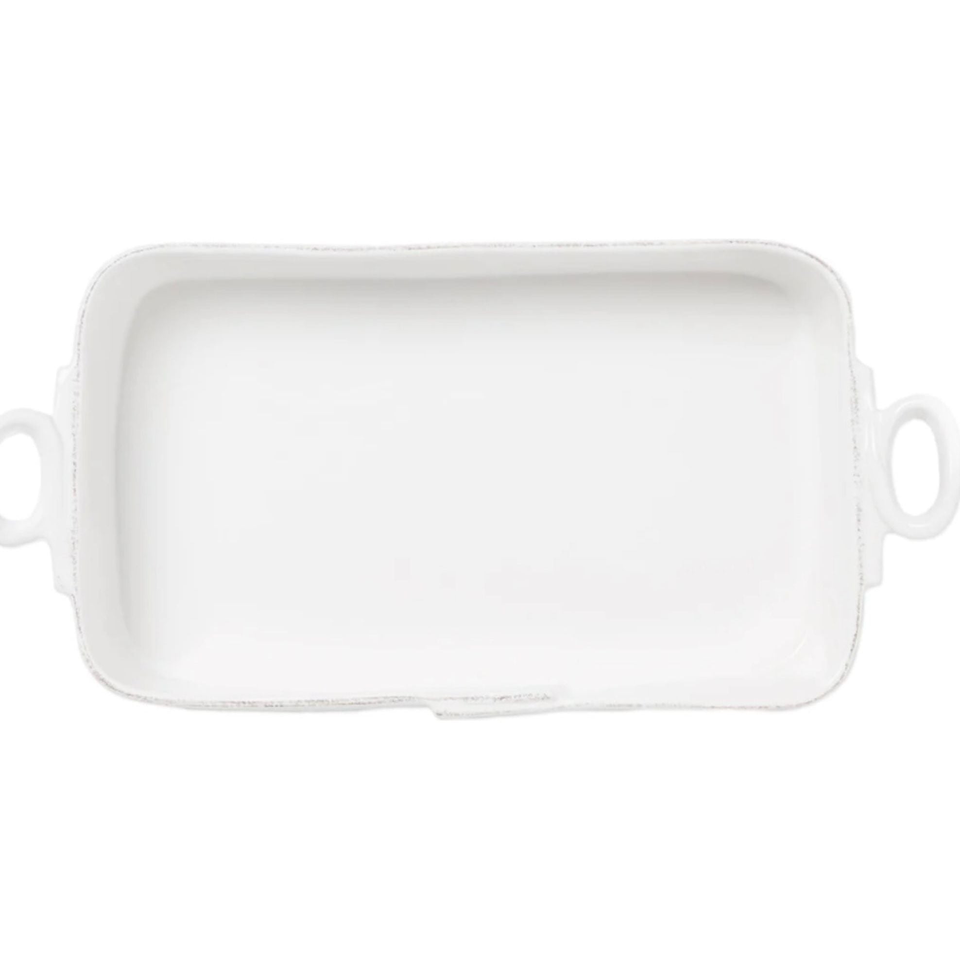 Vietri Lastra White Rectangular Baker ~ Handcrafted Italian Stoneware - Image 3