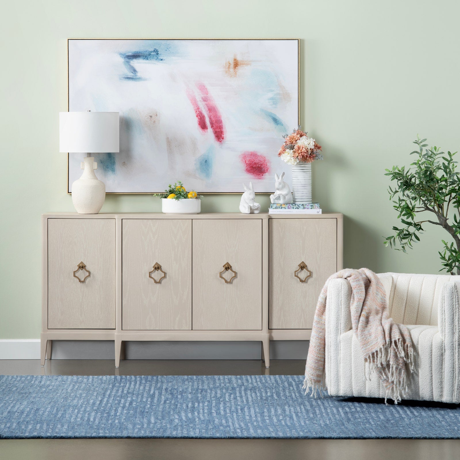 Crestview Collection Lexington Four- Door Sideboard - Image 2