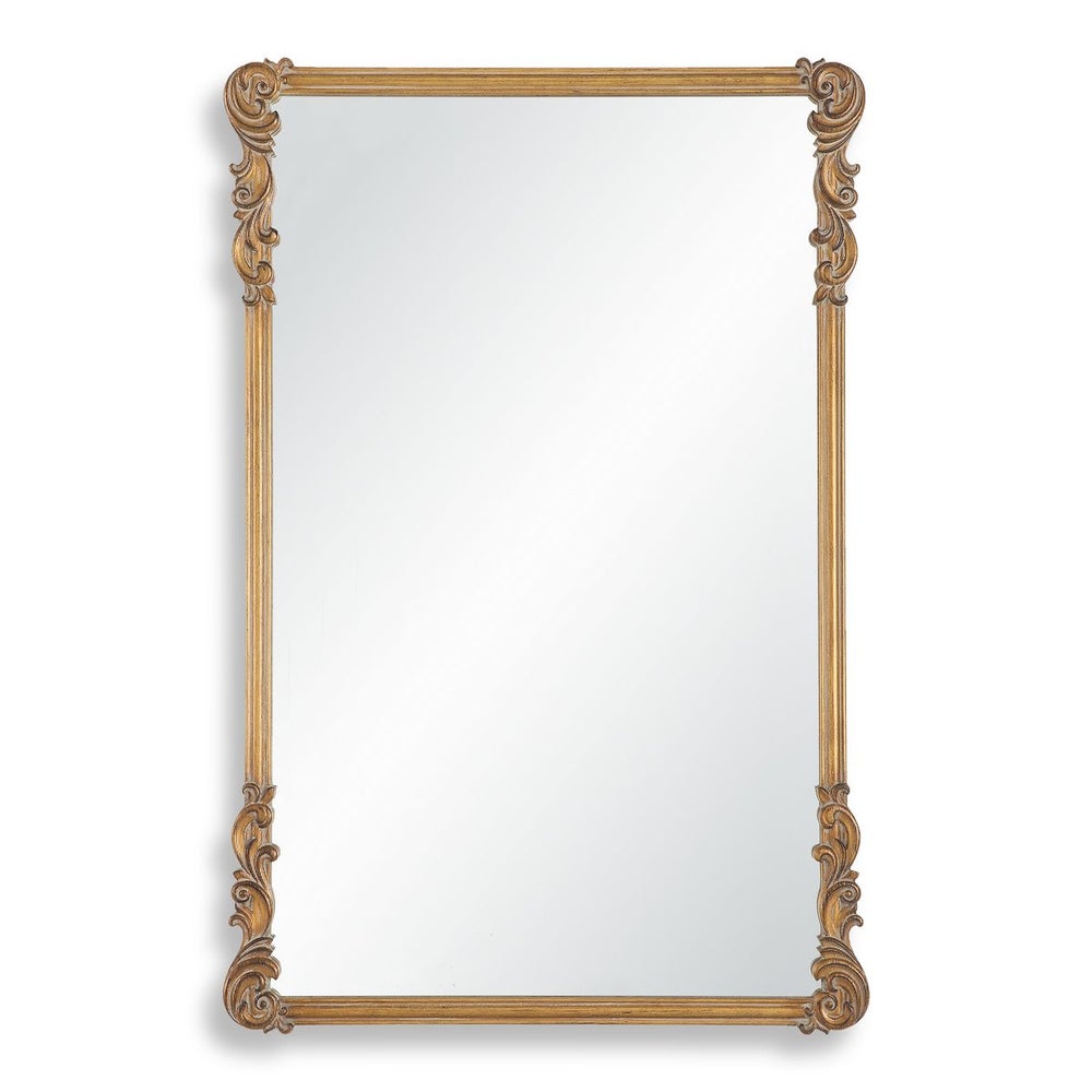 Casa Bella Living Old World Antique Gold Mirror - Image 2