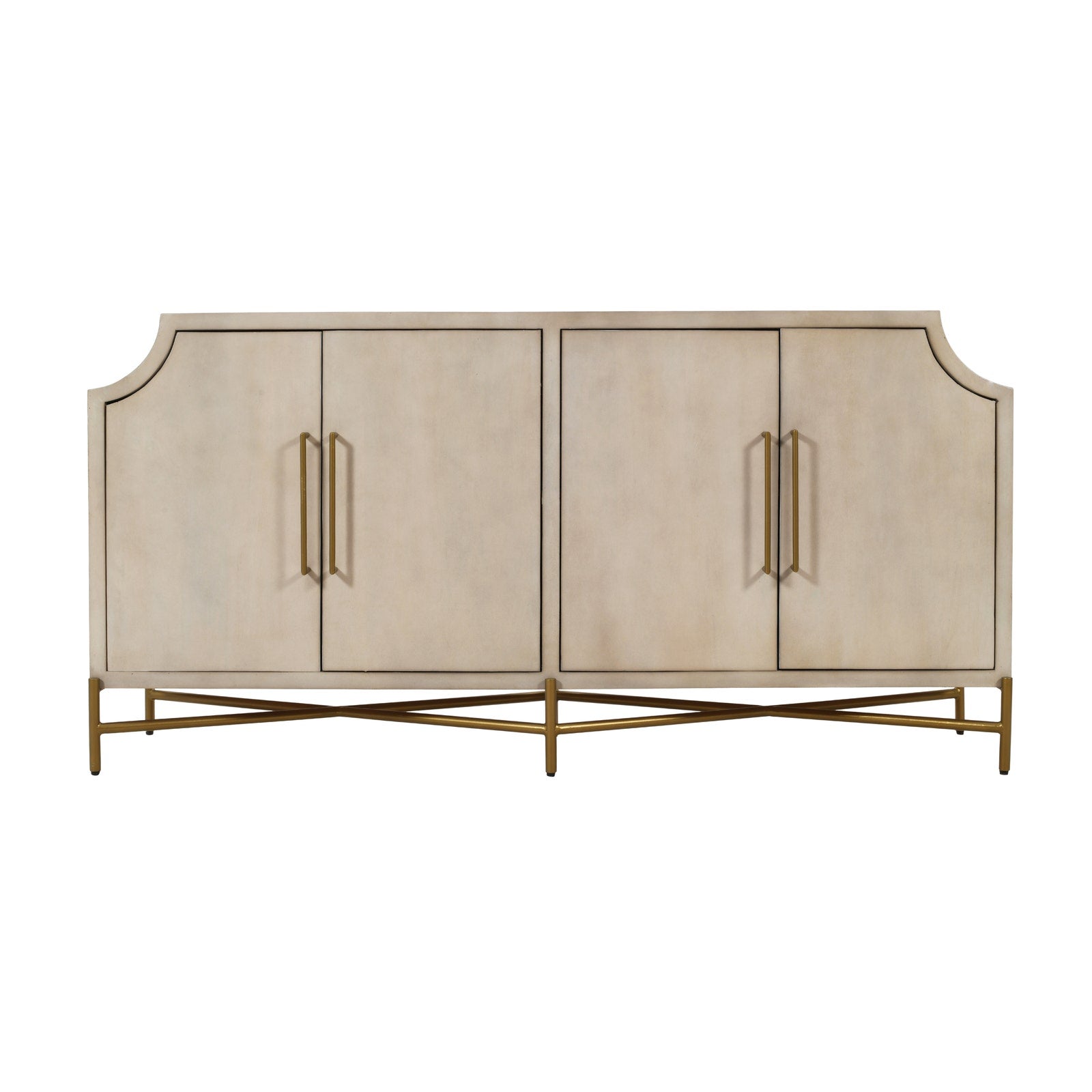 Crestview Collection Capital Mango Wood Four- Door Sideboard - Image 2