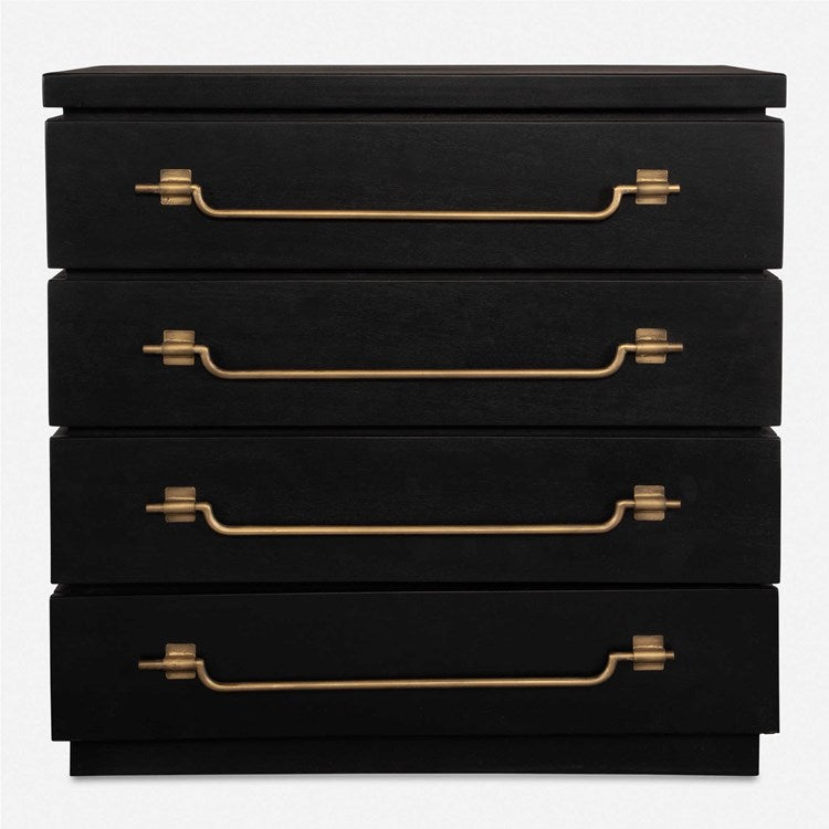 Uttermost Halifax Black Accent Chest - Image 1