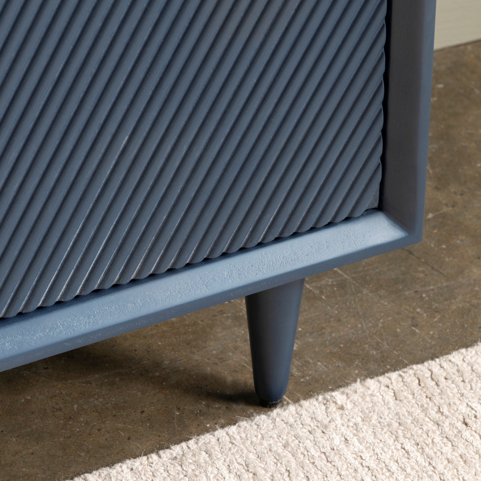 Crestview Collection Arvada Blue Acacia Finish Sideboard - Image 3
