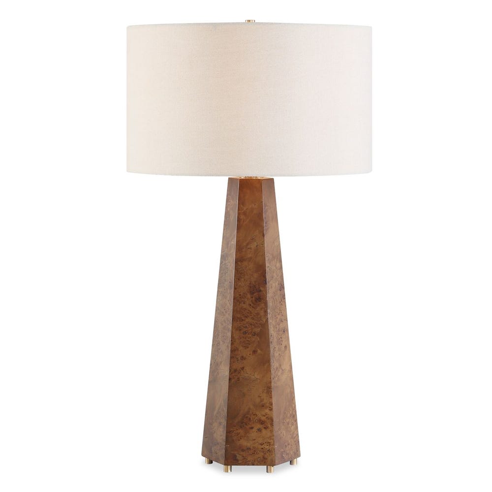 Uttermost McCaffrey Burl Wood Table Lamp - Image 3