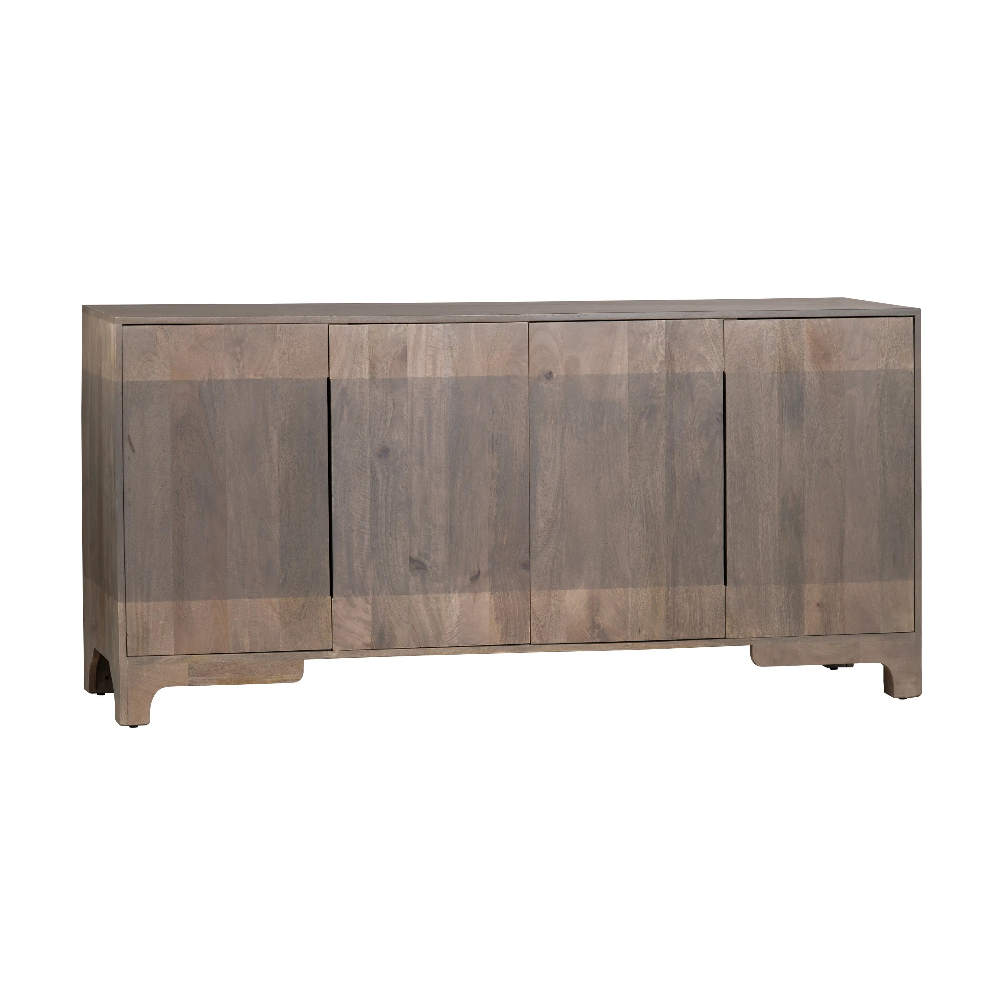 Crestview Collection Laurelwood Two- Tone Gray Sideboard - Image 1