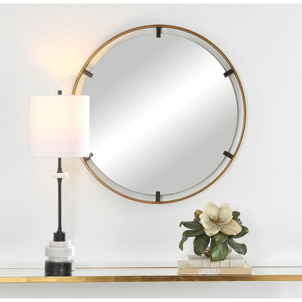 Casa Bella Living Round Floating Mirror - Image 3