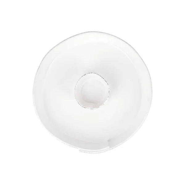 Vietri Lastra White Chip and Dip Server ~ Handcrafted Italian Stoneware - Image 3