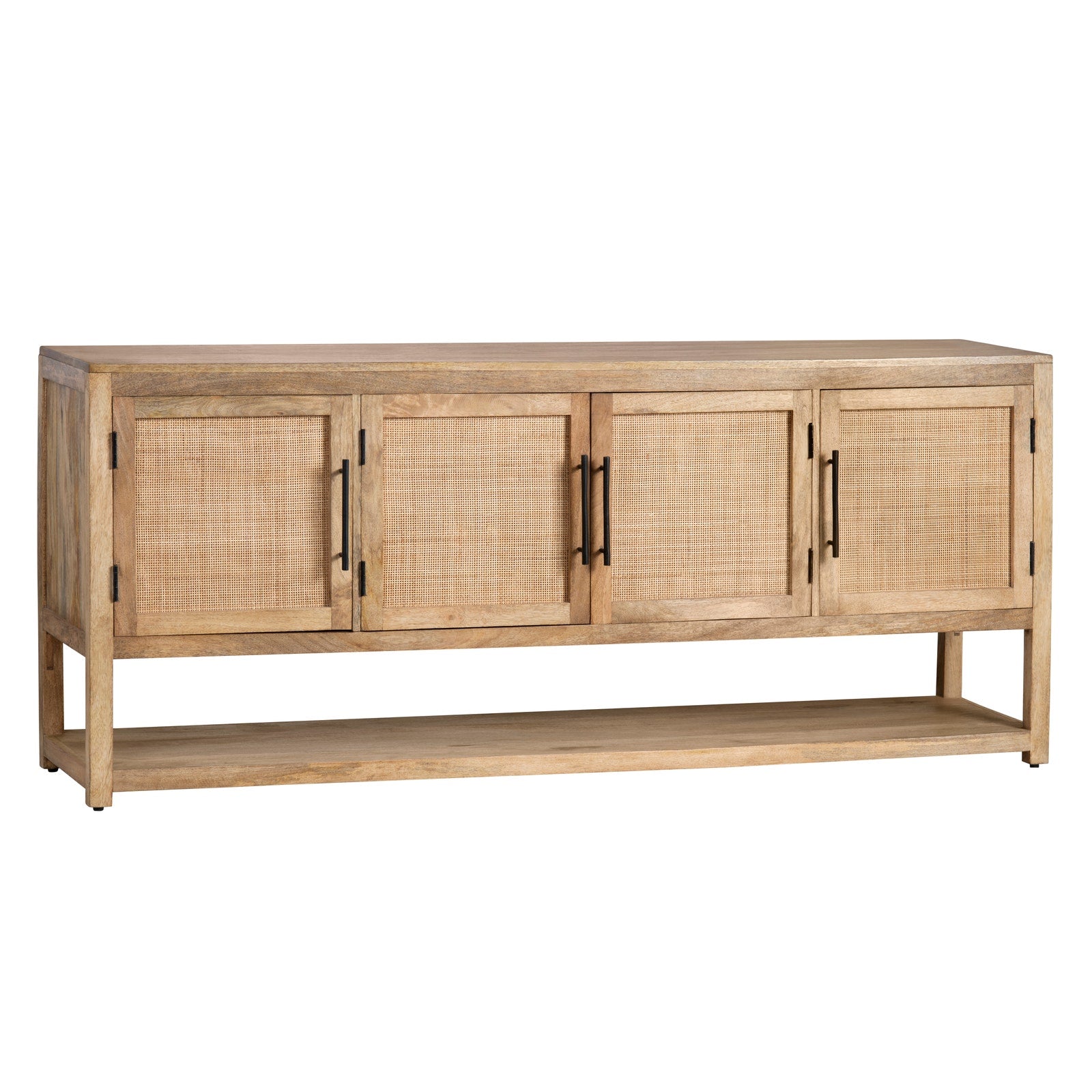 Crestview Collection Valley Creek Light Natural Mango Wood Sideboard - Image 1
