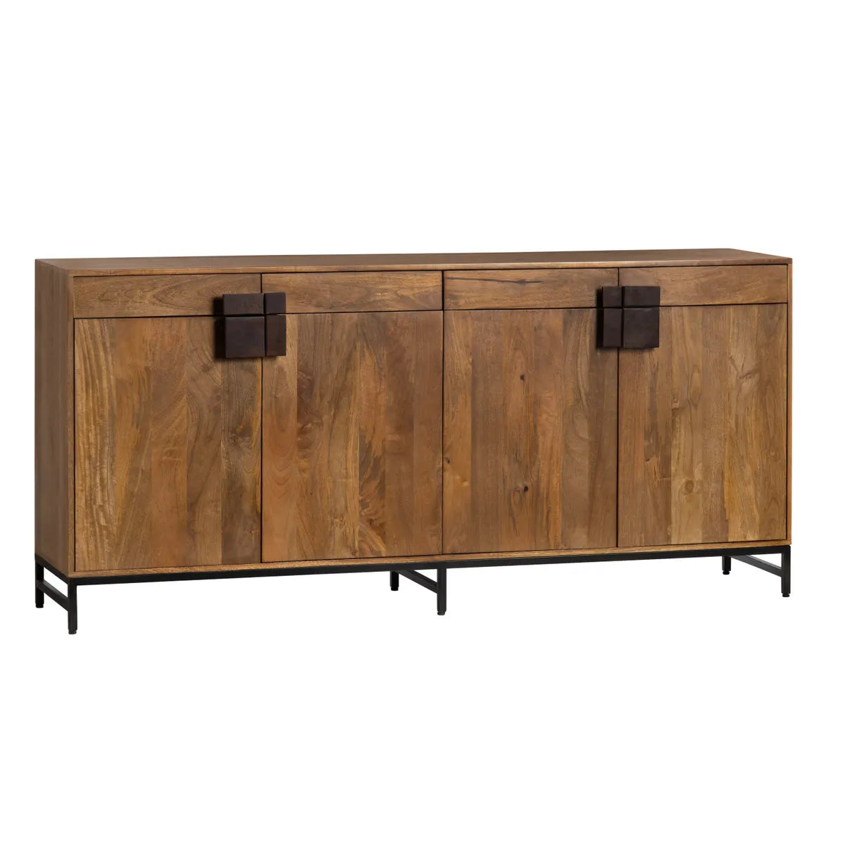 Crestview Collection Ventura 4- Door, 4- Drawer Media Credenza - Image 2