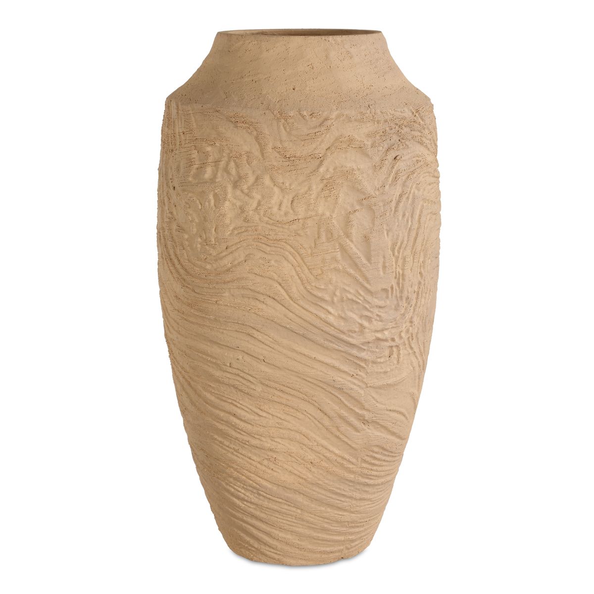 Uttermost Sandstone Flow Terracotta Large Vase - Image 3
