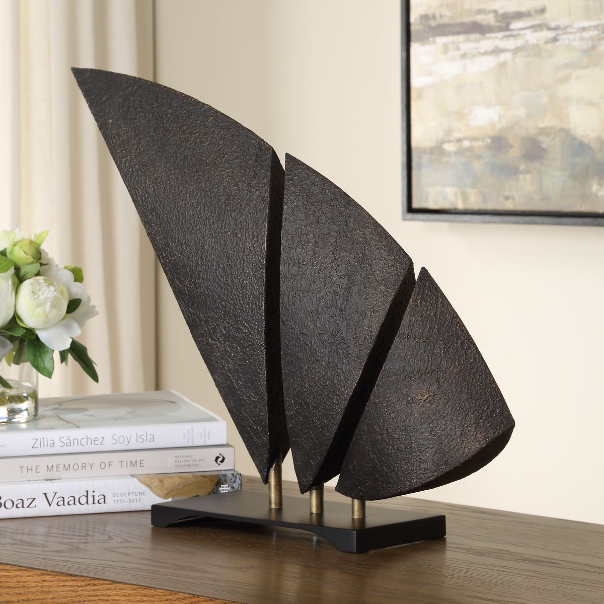 Uttermost Wind Crest Sail Abstract Sculpture - Image 2