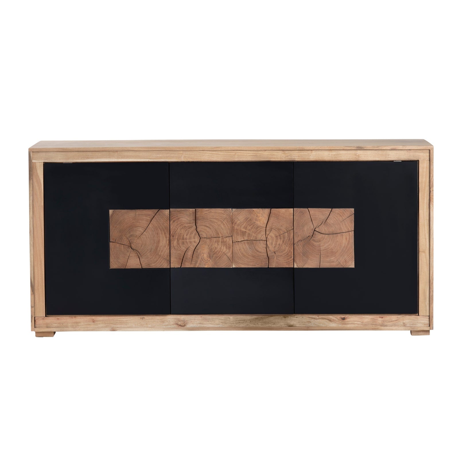 Crestview Collection Heartwood 3- Door Console - Image 2
