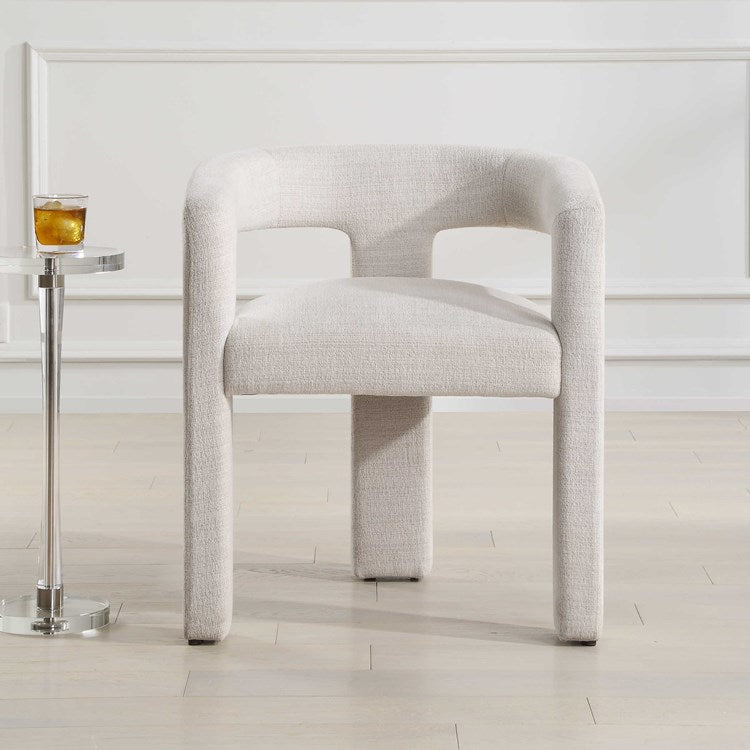 Uttermost Perspective Modern Performance Fabric Dining Chair - Image 1