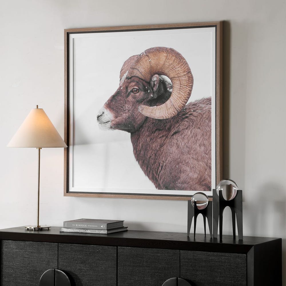 Uttermost Big Horn Framed Print - Image 2