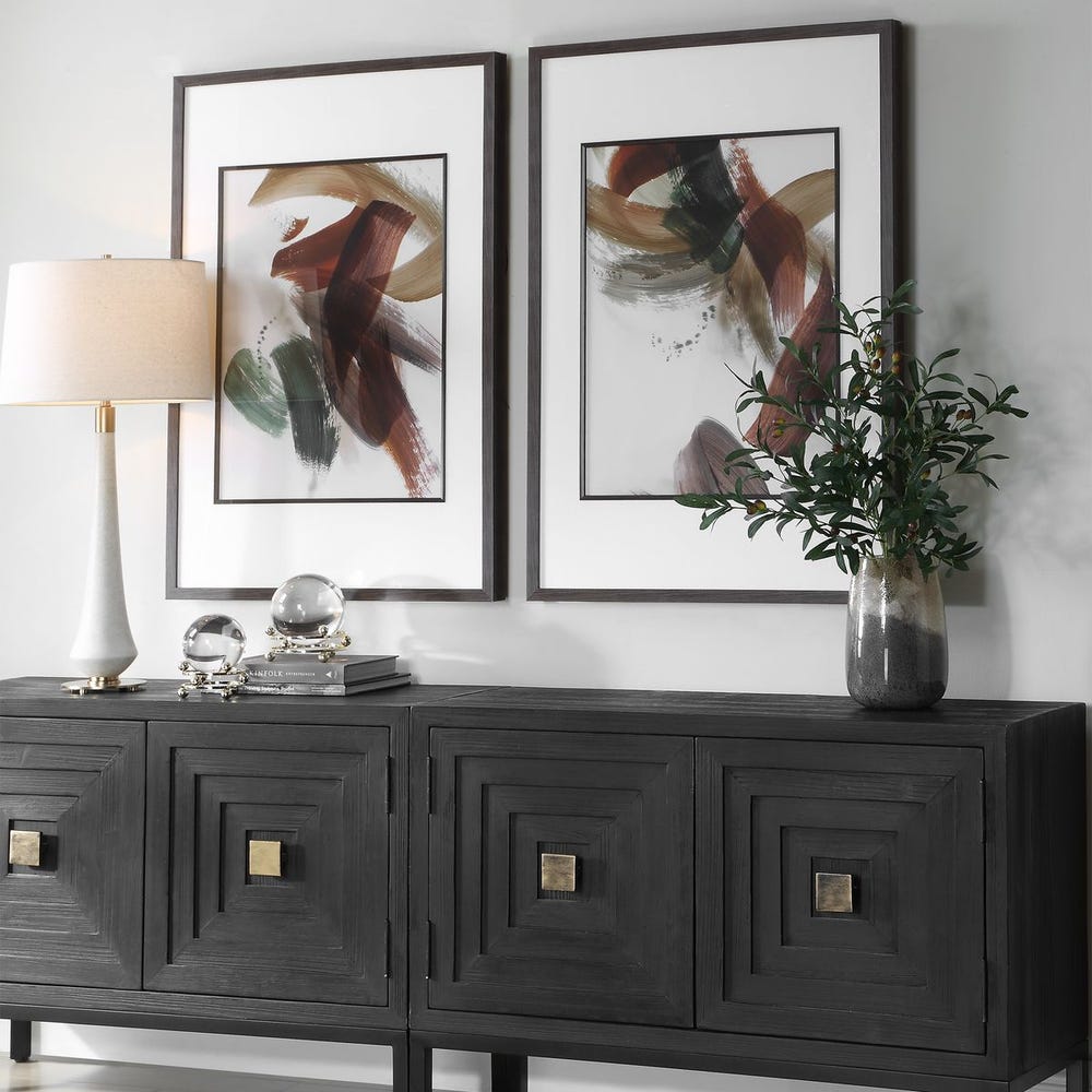 Uttermost Velocity Framed Prints ~ Set Of Two - Image 2