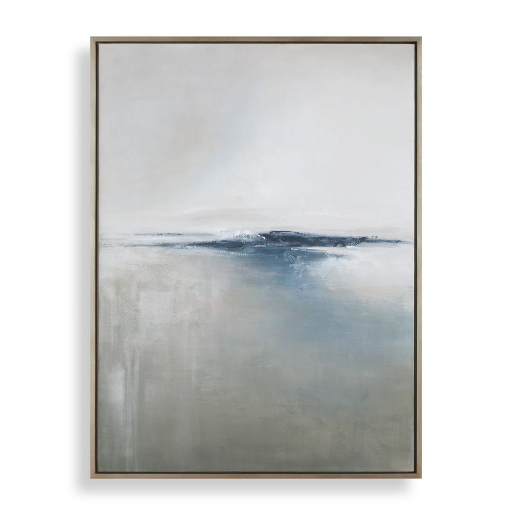 Uttermost Above The Waterline Hand Painted Canvas - Image 3