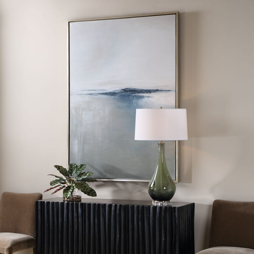 Uttermost Above The Waterline Hand Painted Canvas - Image 2