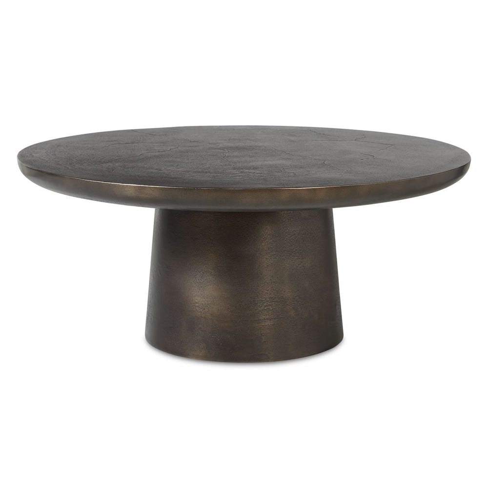 Uttermost Madrone Golden Dark Bronze Coffee Table ~ Indoor & Outdoor Use - Image 2