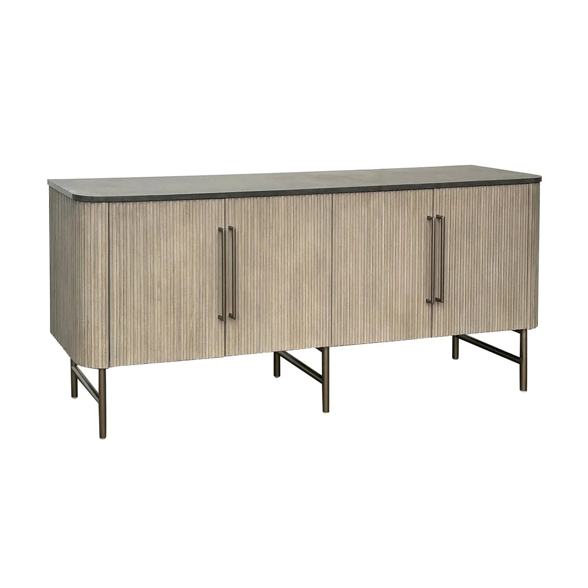 Crestview Collection Riley 4- Door Sideboard