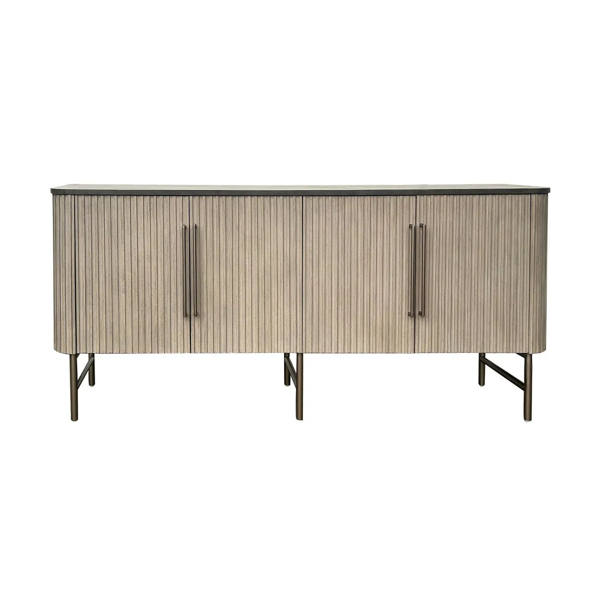 Crestview Collection Riley 4- Door Sideboard - Image 2