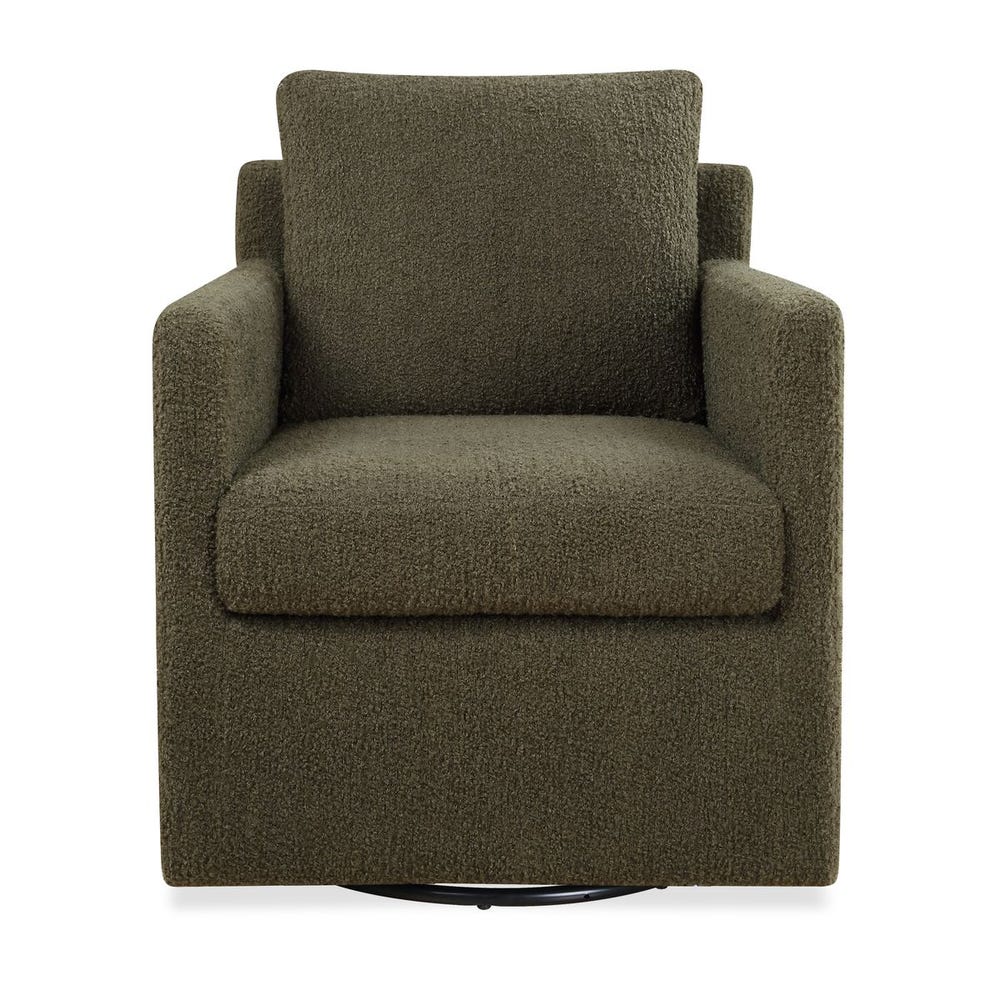 Uttermost Tisdell Kale Green Swivel Glider - Image 3