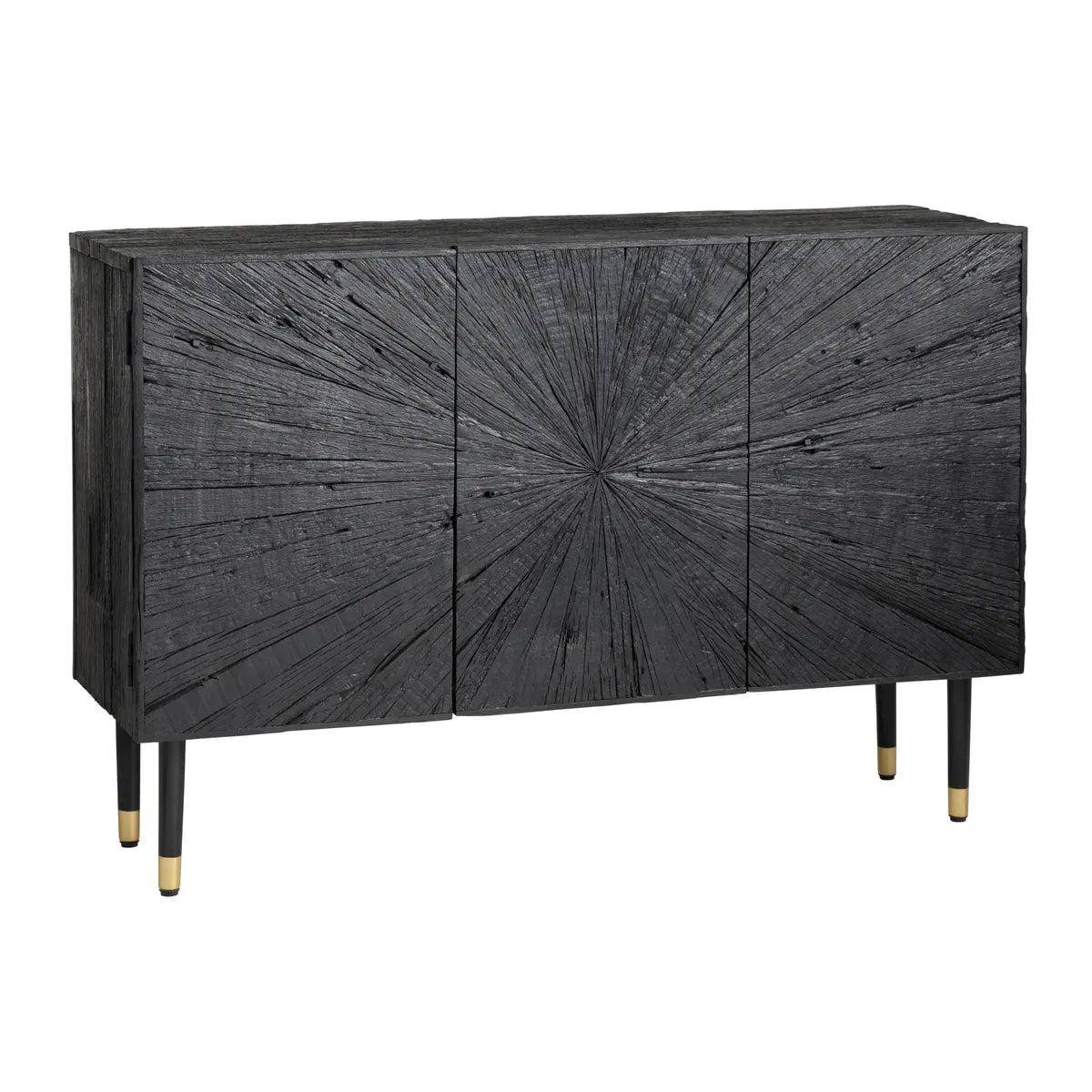 Crestview Collection Obsidian Three- DoorSideboard - Image 1