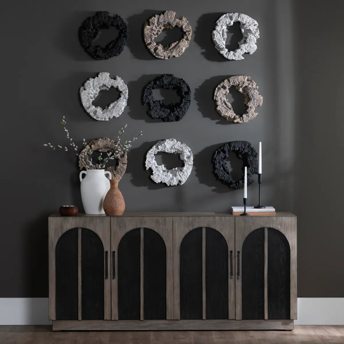 Crestview Collection Wilder Four - Door Sideboard - Image 1