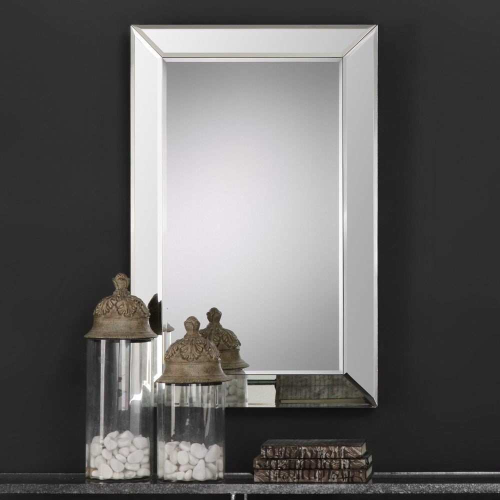 Casa Bella Living Framed By Beveled Mirror Panels Mirror - Image 2