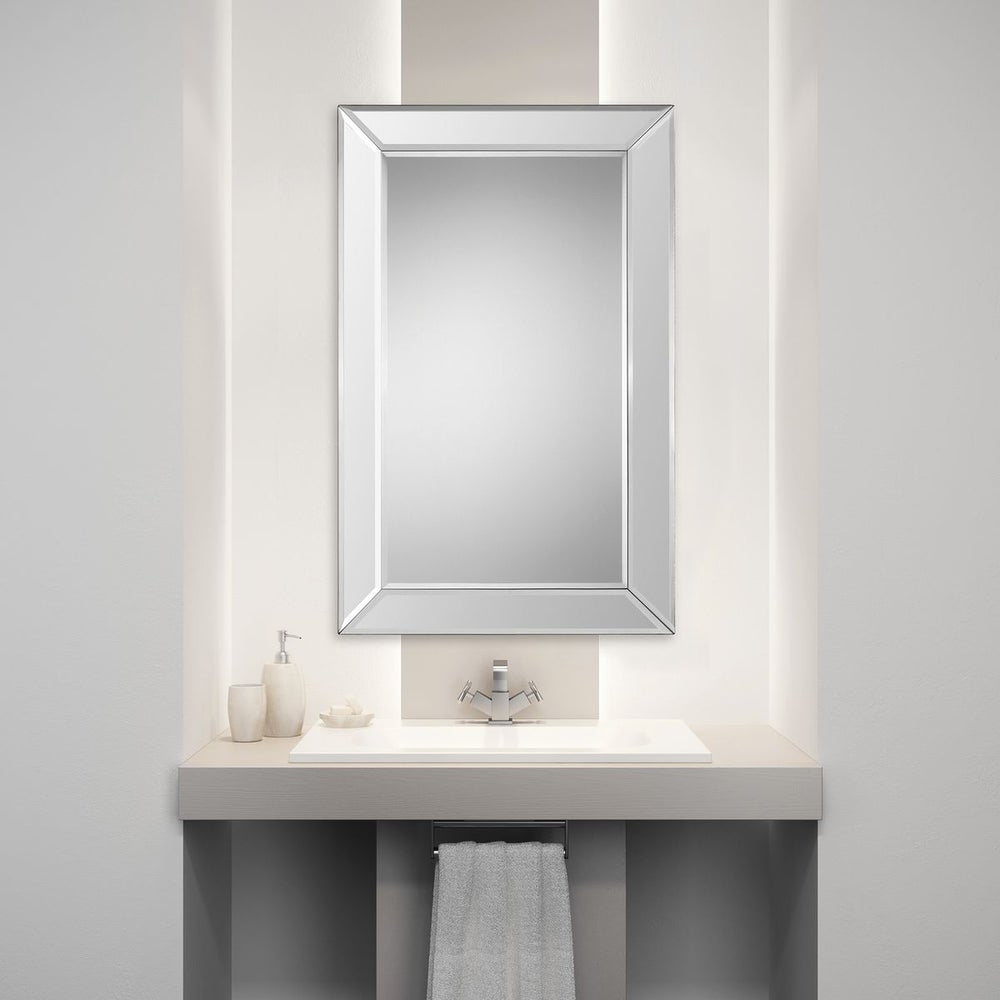 Casa Bella Living Framed By Beveled Mirror Panels Mirror - Image 3