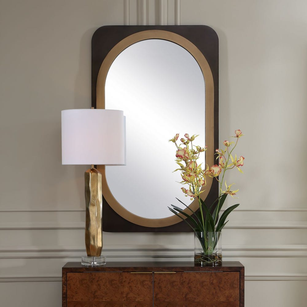 Uttermost Condesa Oval Framed Mirror