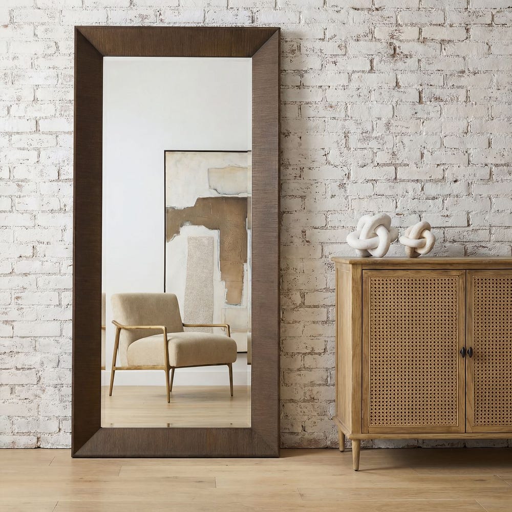 Uttermost Pearce Natural Walnut Tall Mirror