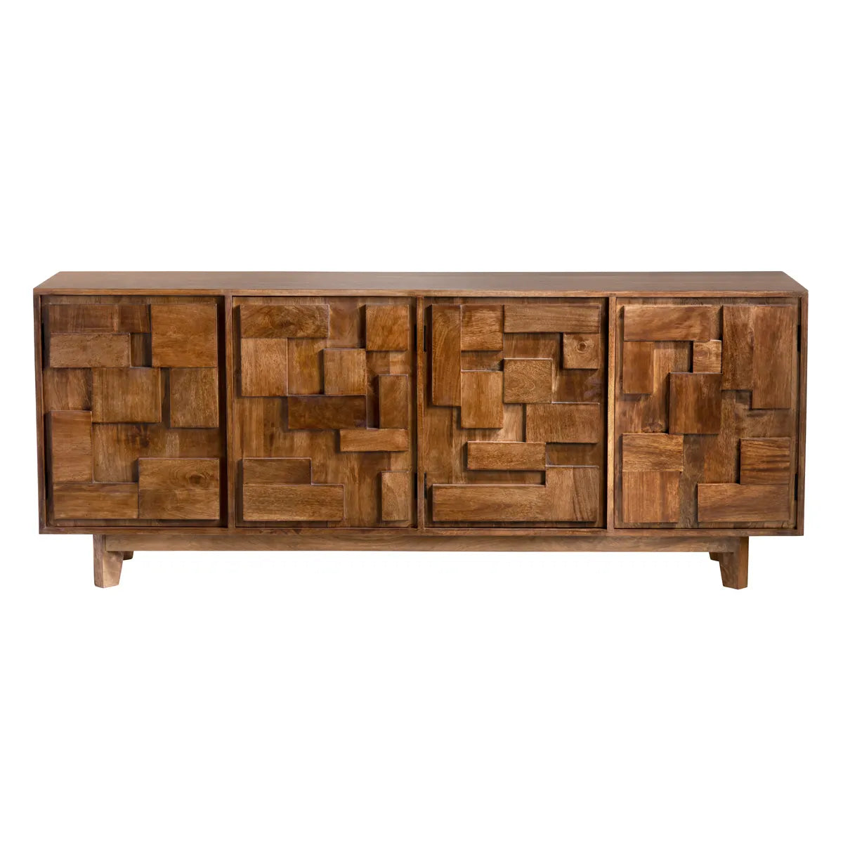 Crestview Collection Mondrian Four- Door Sideboard - Image 1