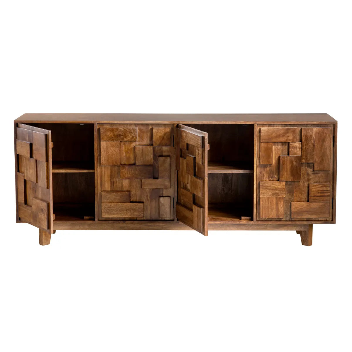 Crestview Collection Mondrian Four- Door Sideboard - Image 2