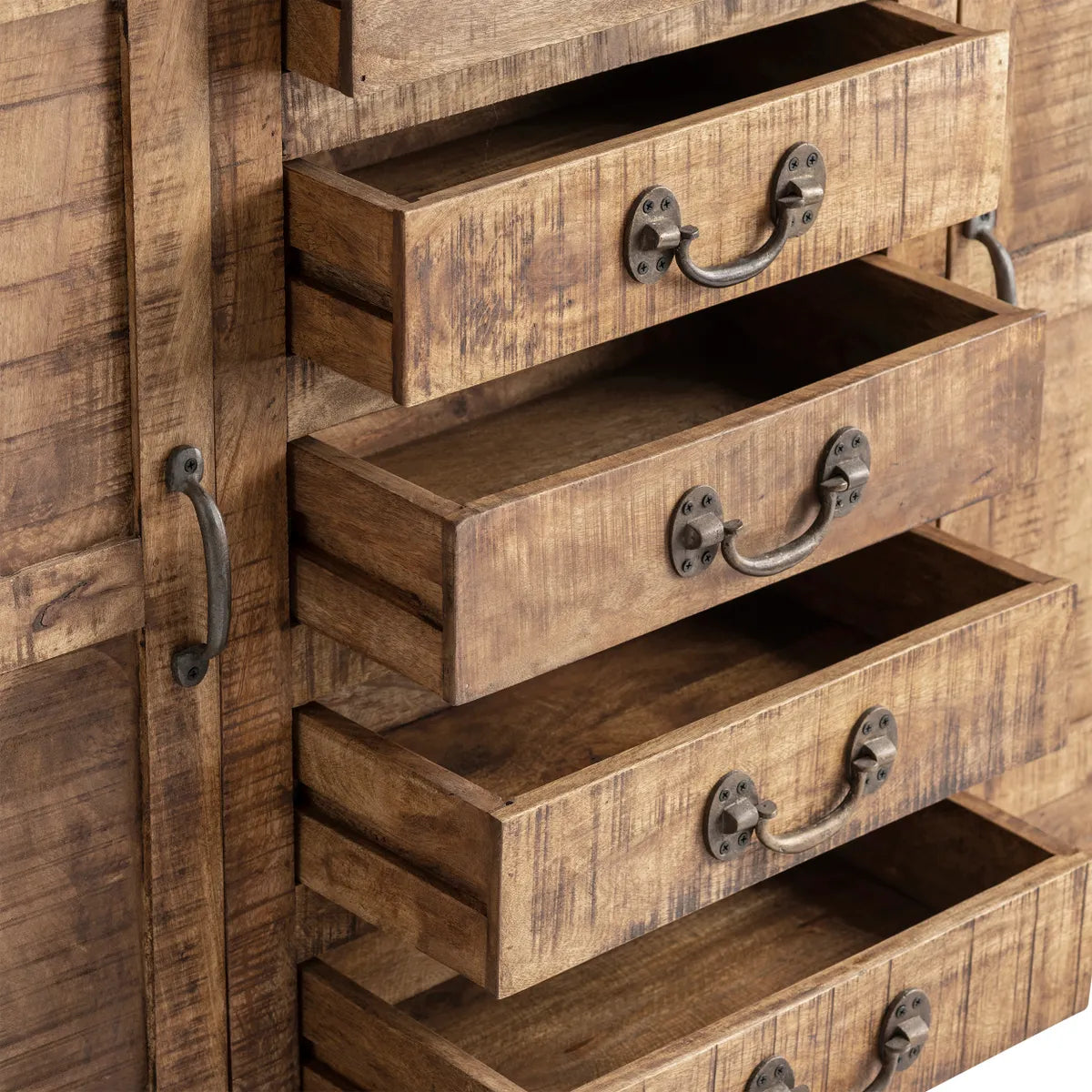 Crestview Collection Chapman Mango Wood Sideboard - Image 3