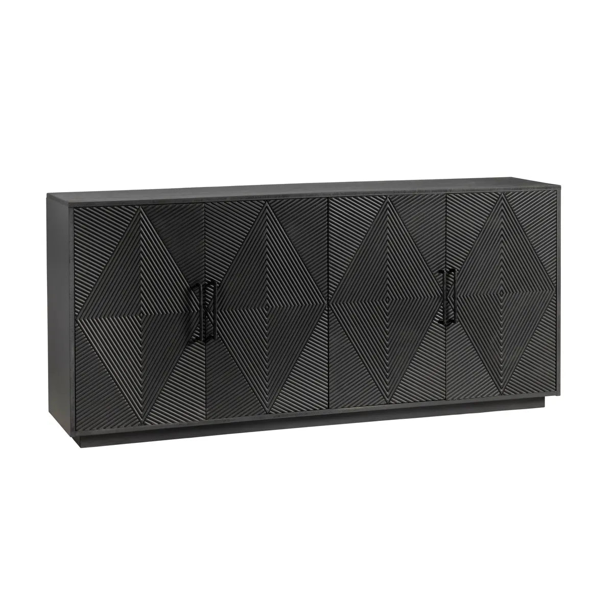 Crestview Collection Watson Black Sideboard - Image 2