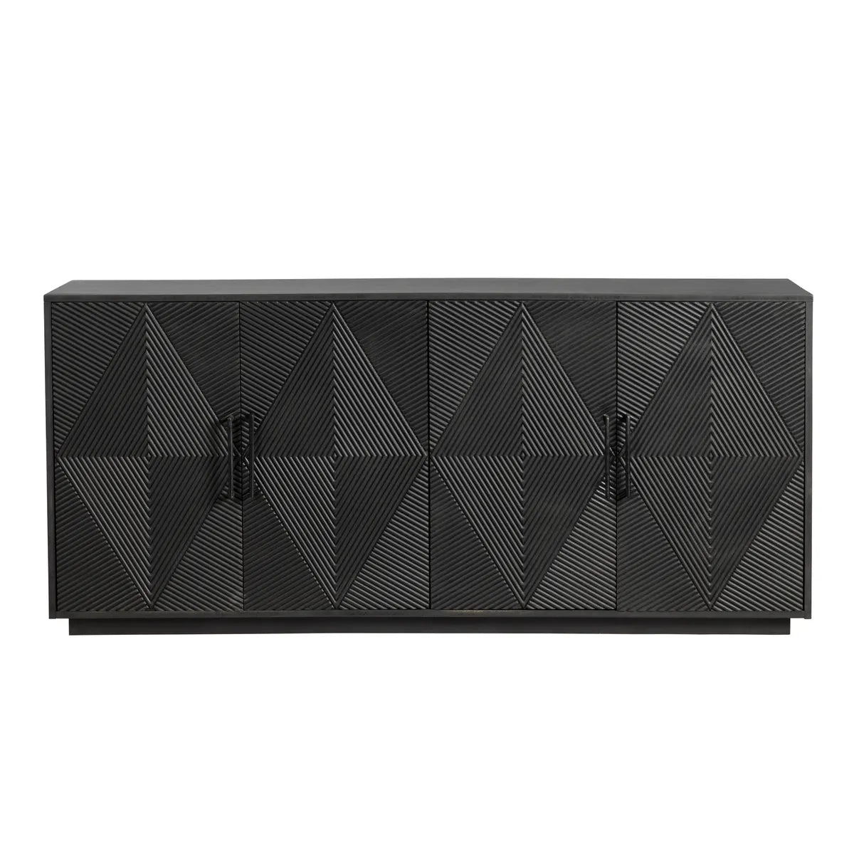 Crestview Collection Watson Black Sideboard - Image 3