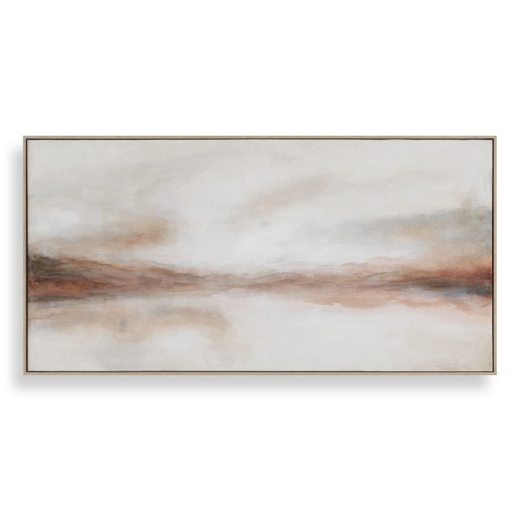 Uttermost Haze In The Horizon Hand Painted Canvas - Image 3