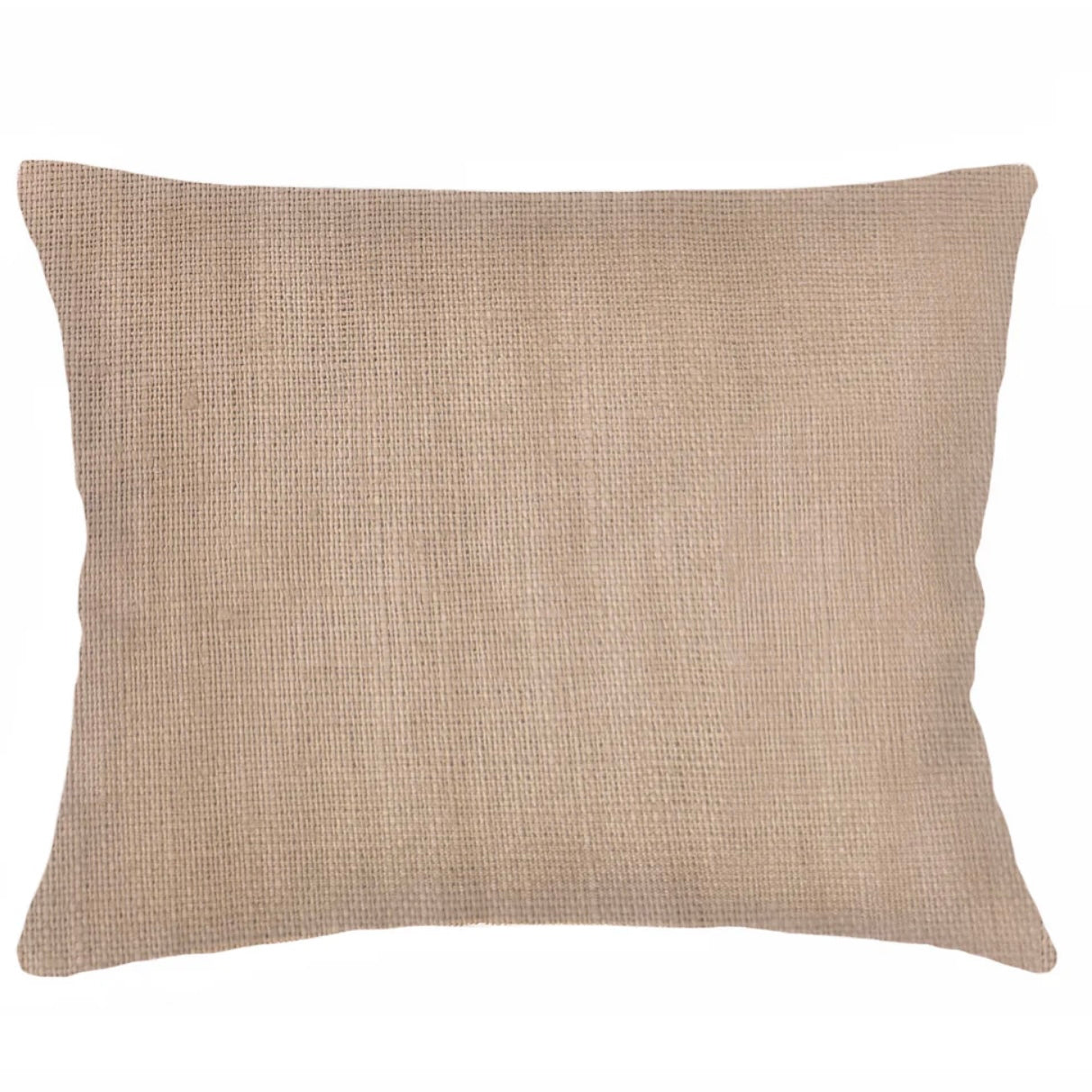 Anaya Home So Soft Linen Camel Beige Dutch Euro Pillow 28×36 With Down Insert