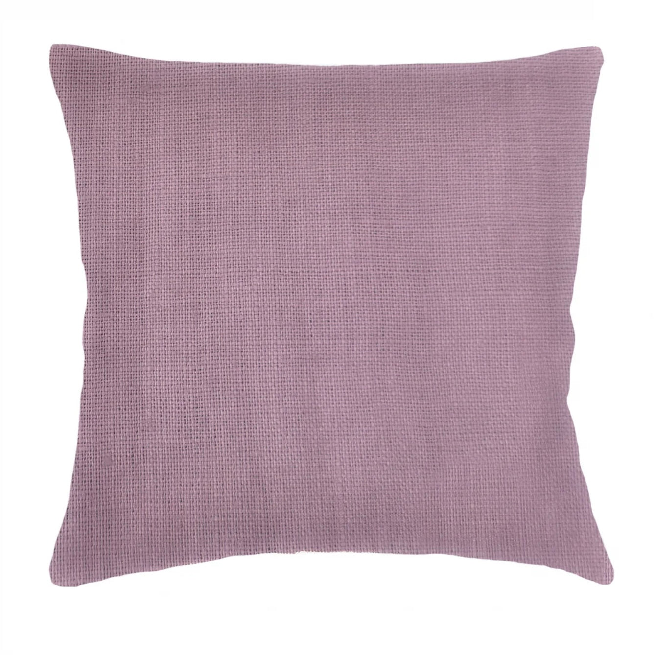 Anaya Home So Soft Linen Lavender Pillow 20x20 With Down Insert - Image 1