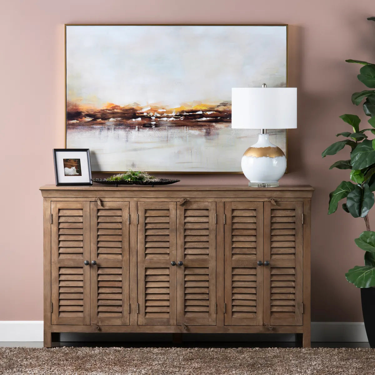 Crestview Collection Wiltshire Mango Wood Sideboard - Image 2