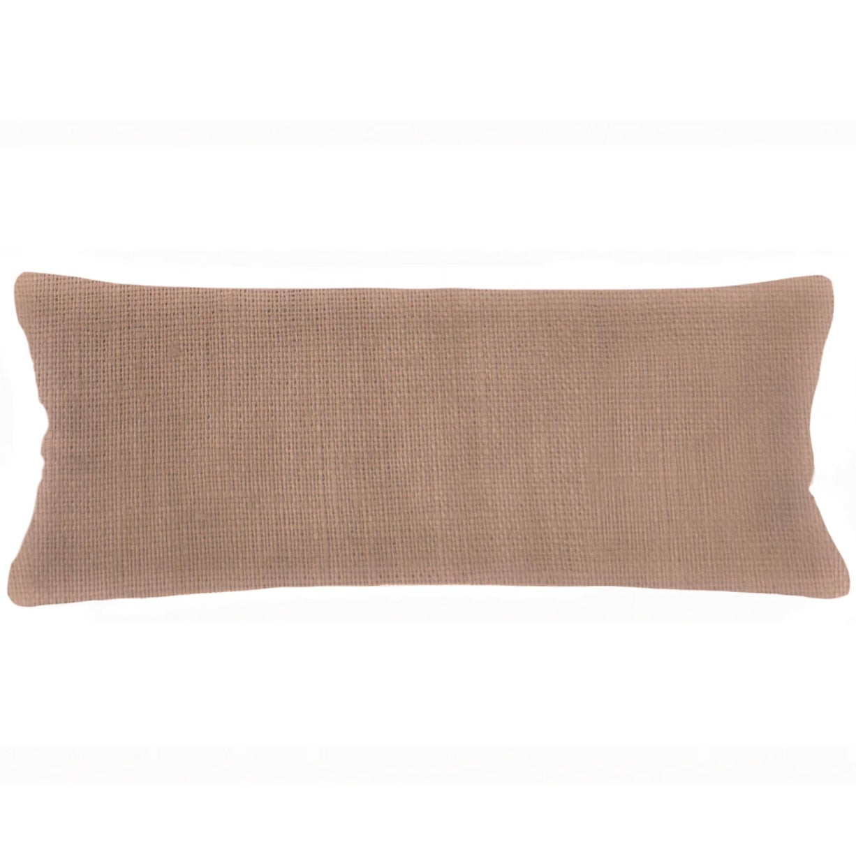 Anaya Home So Soft Linen Latte Lumbar Pillow 14×40 With Down Insert