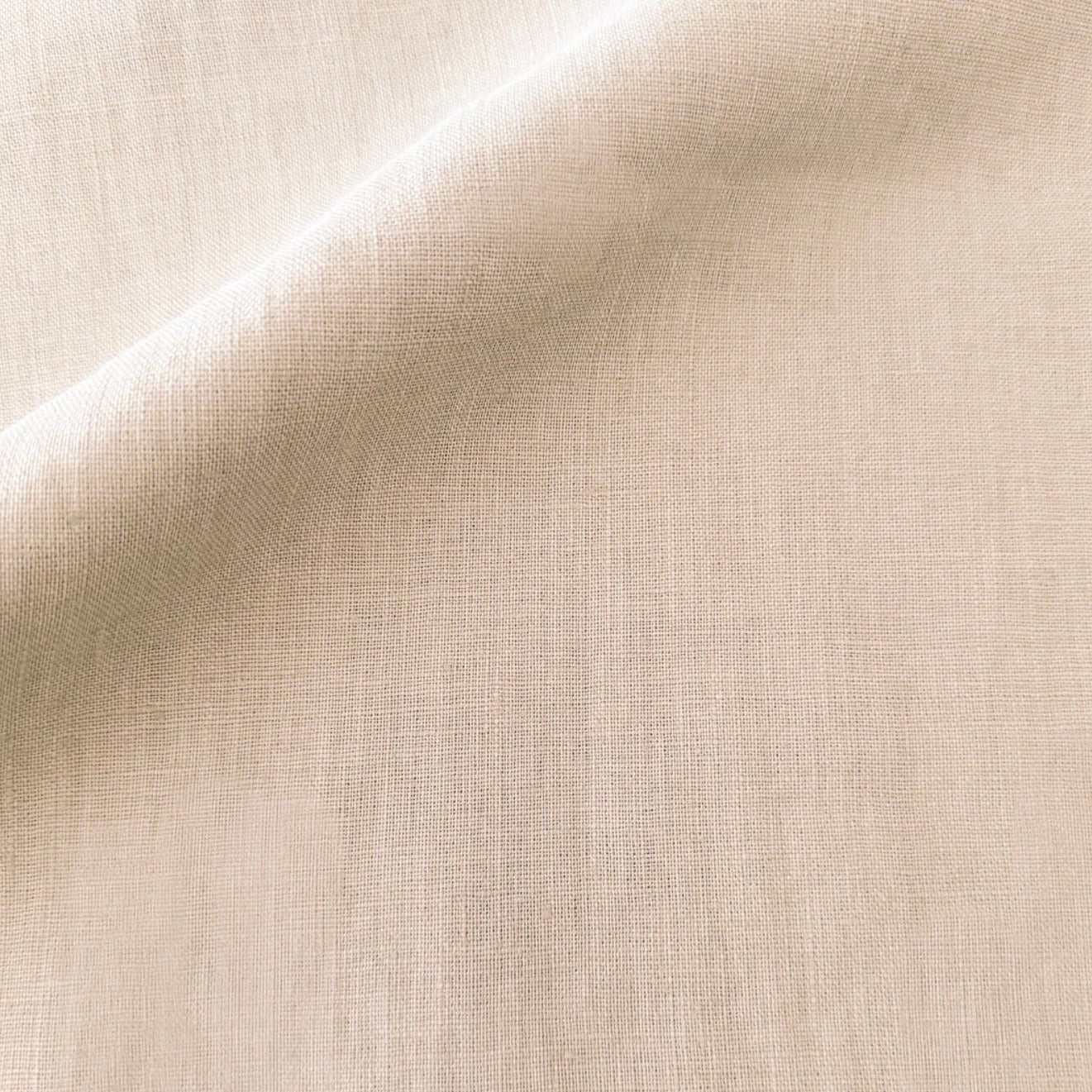 Anaya Home So Soft Linen Sandy Beige Lumbar Pillow 14x40 With Down Insert - Image 2