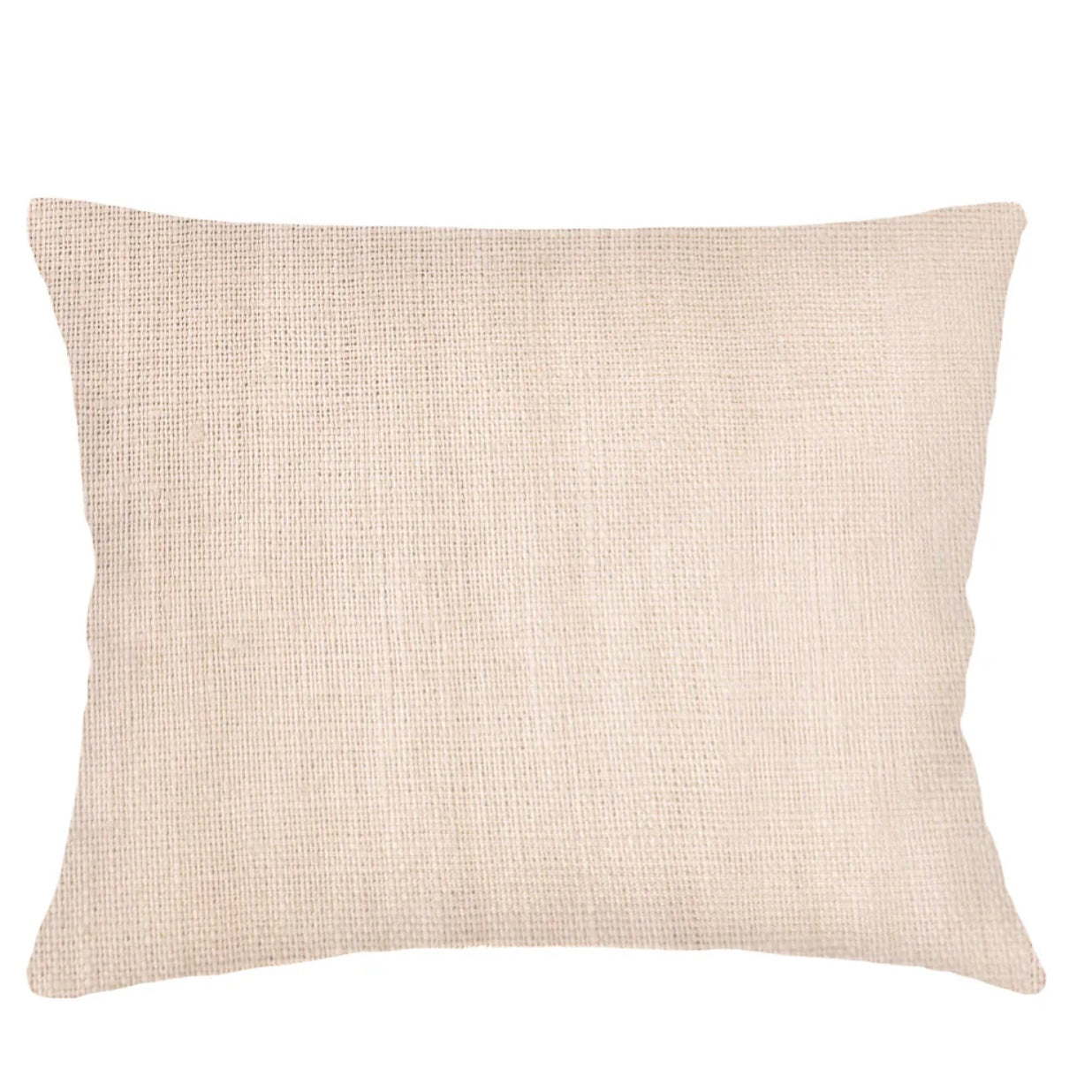 Anaya Home So Soft Linen Sandy Beige Dutch Euro Pillow 28x36 With Down Insert - Image 1