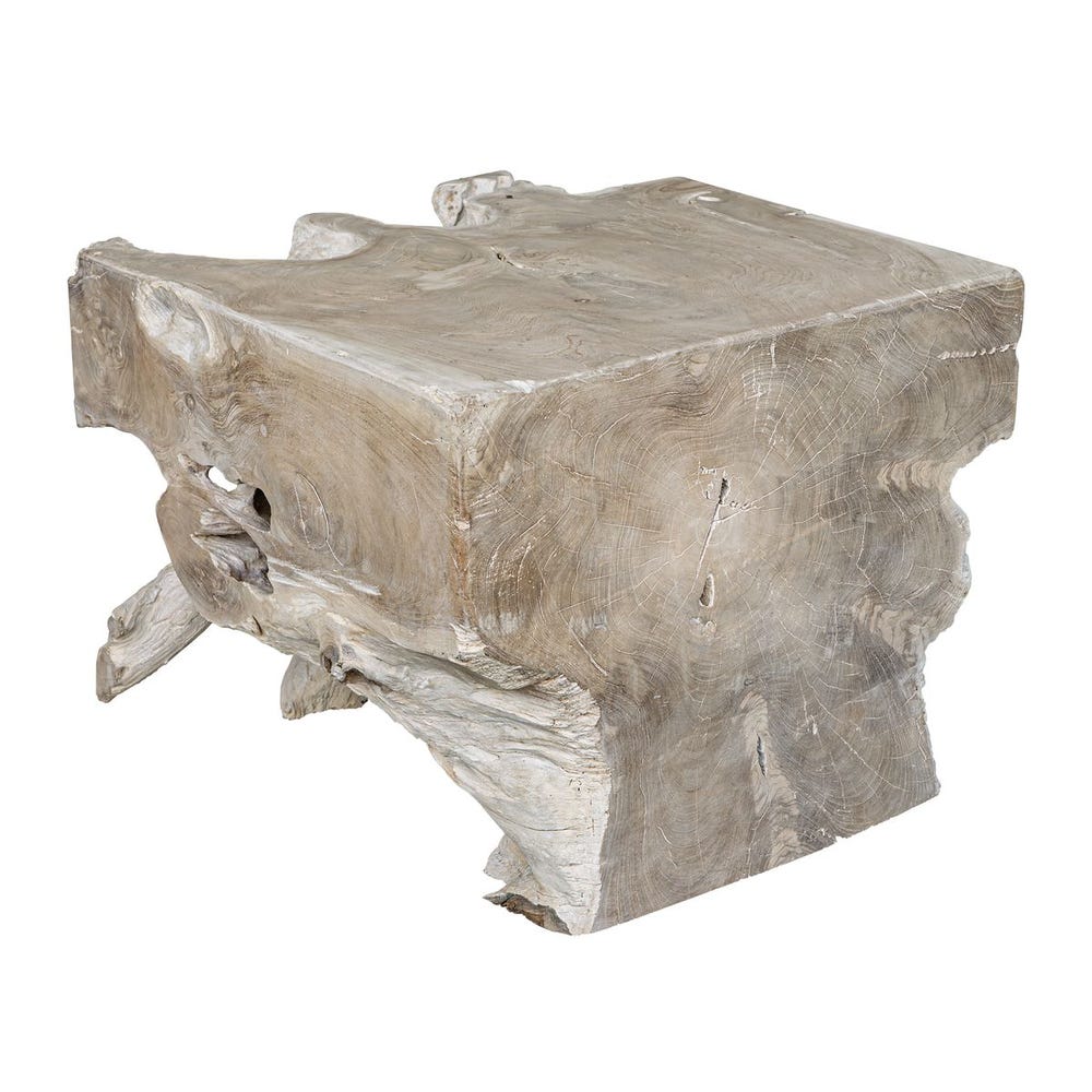 Uttermost Deguara Natural Teak Wood Coffee Table ~ Indoor & Outdoor Use - Image 3
