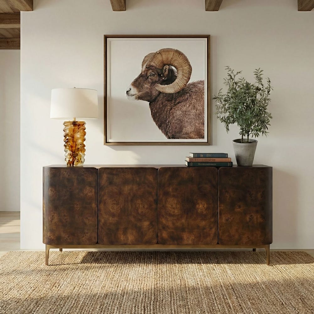 Uttermost Melbourne Four- Door Cabinet