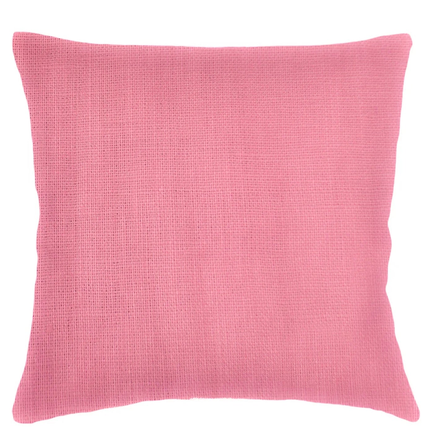 Anaya Home So Soft Linen Rogue Pink Dutch Euro Pillow 26 x26 With Down Insert - Image 1